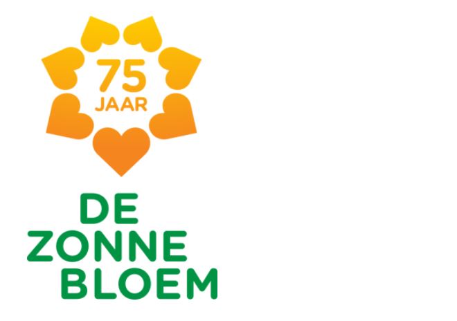 Zonnebloem logo 75 jaar