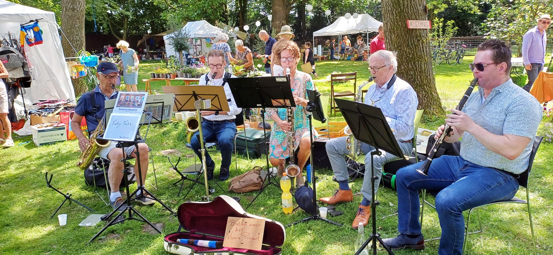 Brocantemarkt Prinsenbeek muziek