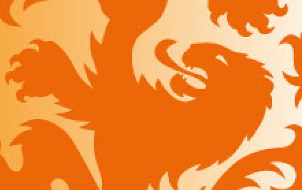 Logo leeuw Oranje futsal team Oezbekistan KNVB