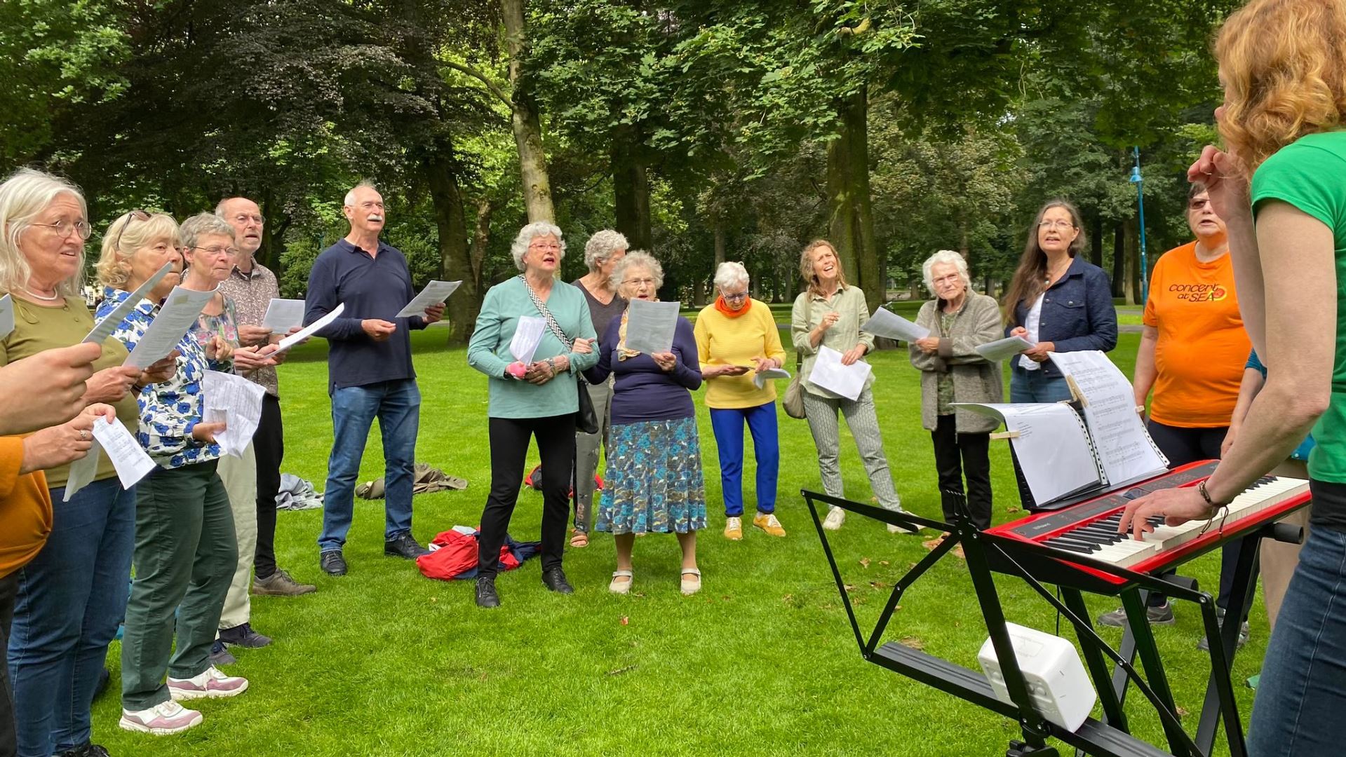 Zing mee Musicaja Zangschool Valkenberg Park