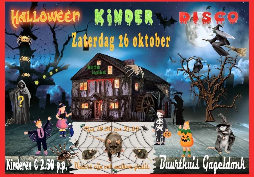 Halloween Buurthuis Gageldonk