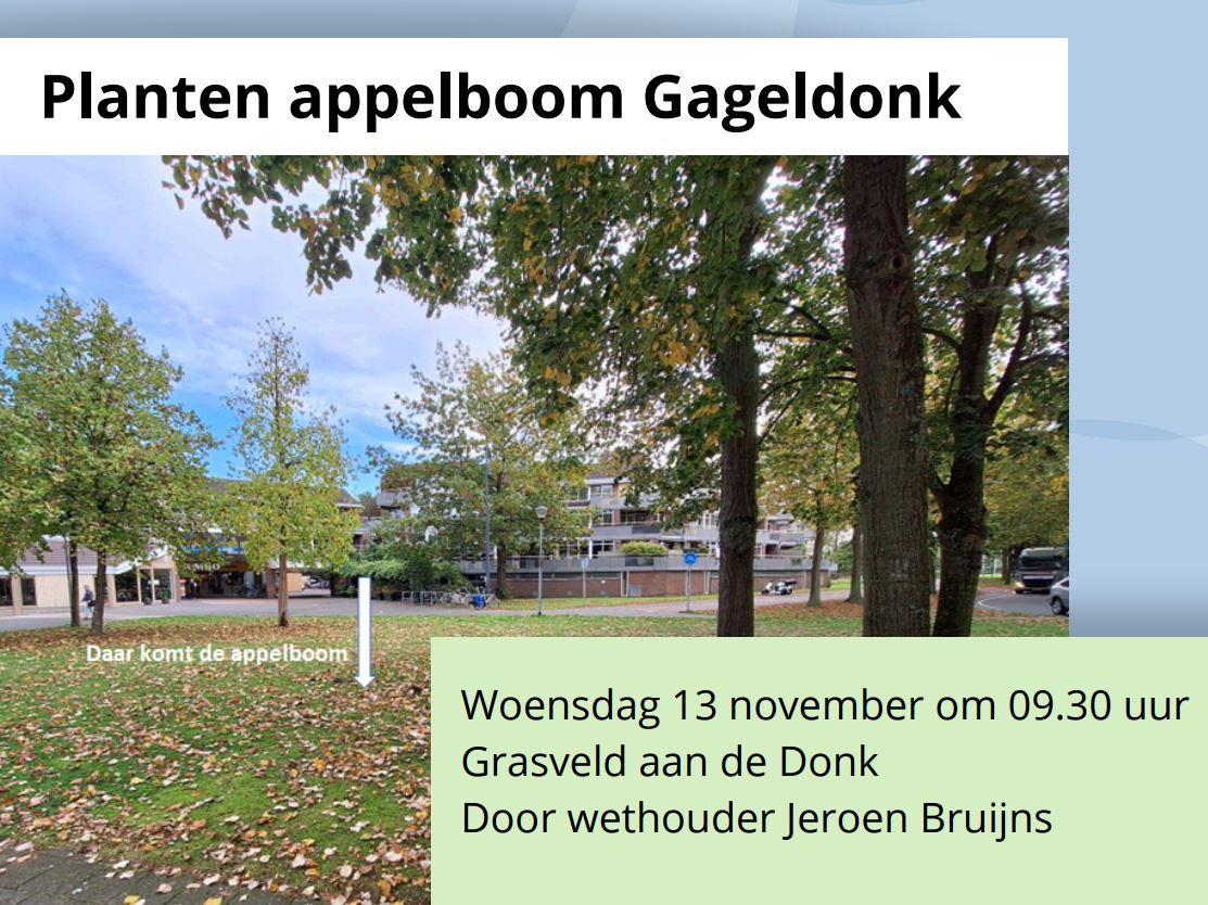 Appelboom HBVerbindt wethouder Jeroen Bruijns